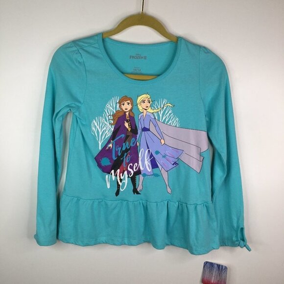 Disney Other - Disney Frozen II top Long Sleeve 10/12